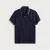 NAVY IVORY DBL TIPPED