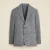 GREY BLUE HOUNDSTOOTH