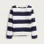 CM652_IVORY NAVY STRIPE