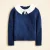 NAVY IVORY MULTI