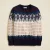 NAVY IVORY RED