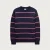 CQ892_NAVY CORAL CLAY STRIPE