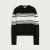 BLACK SNOW STRIPE