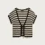 HOLIDAY STRIPE BLACK A