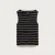 DAHLIA STRIPE BLACK IVO